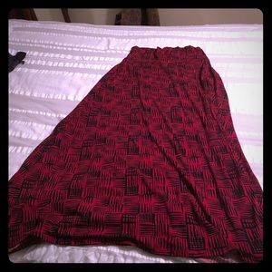 LulaRoe Maxi Skirt Size Medium
